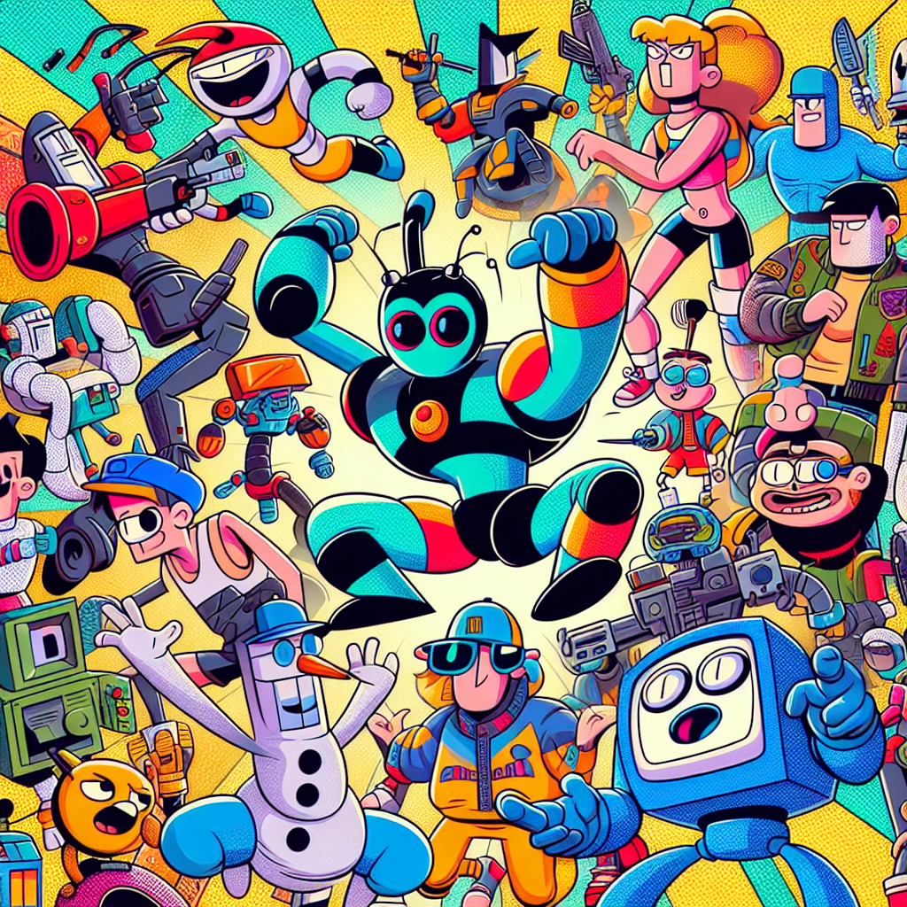 Collage for Which 90s Cartoon Character Are You?